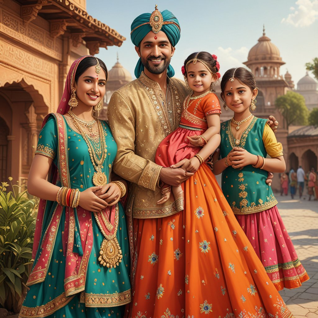 3D cartoon character art